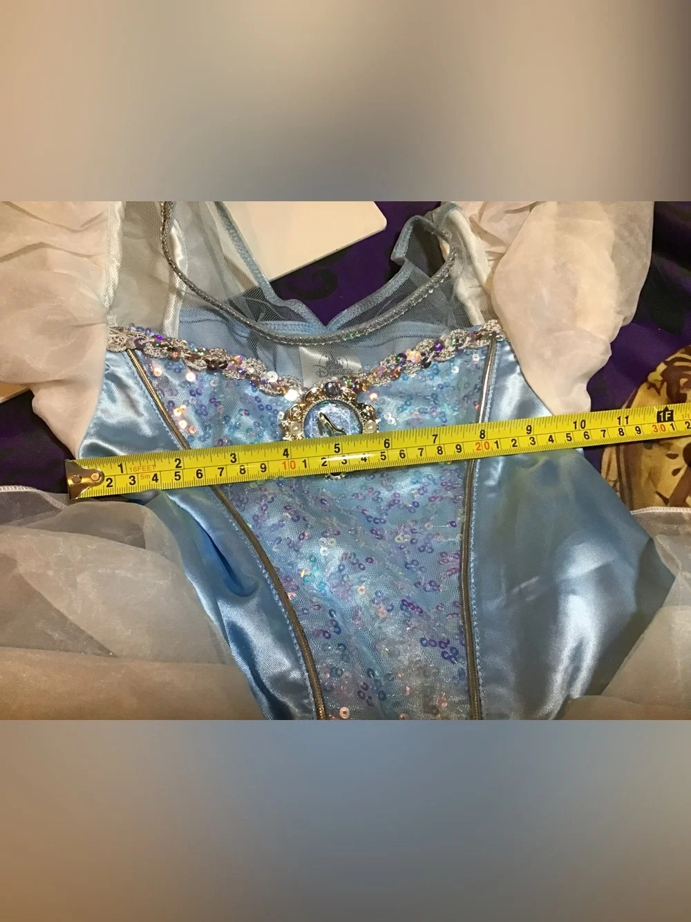 Disney parks classic cinderella costume dress girls size 5/6